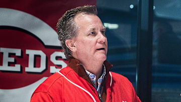 Reds broadcaster Jeff Brantley