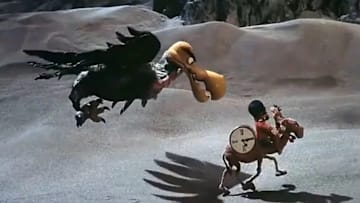 A scene from 'Rudolph's Shiny New Year' (1976).