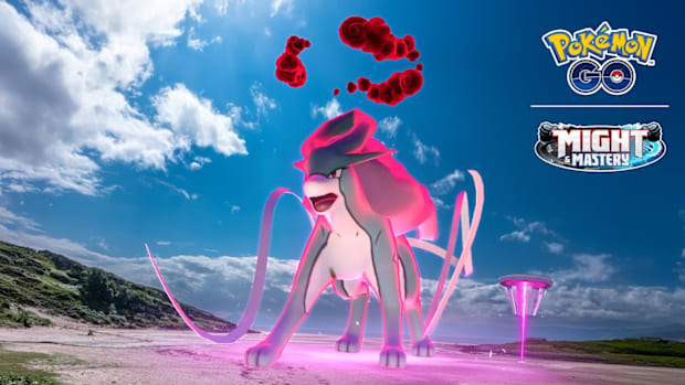 Dynamax Suicune Max Battle Weekend Artwork