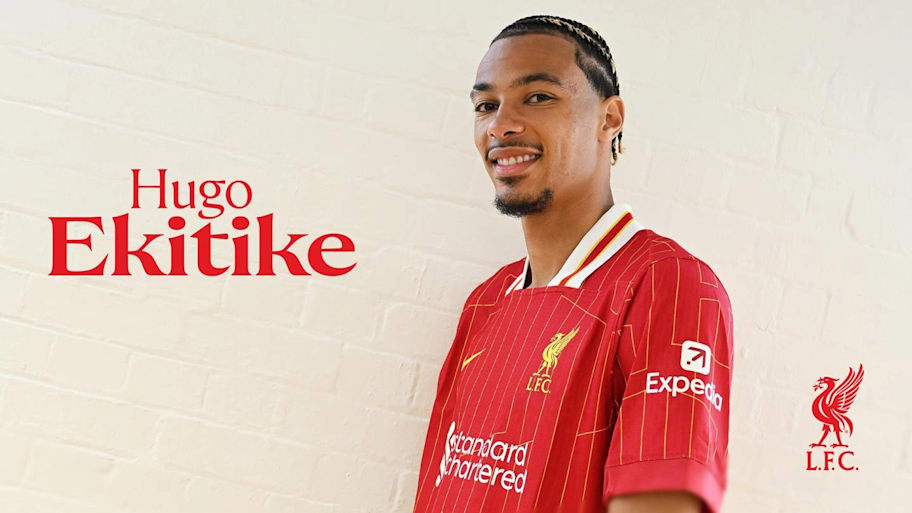 Hugo Ekitike is officially a Liverpool player. | Liverpool
