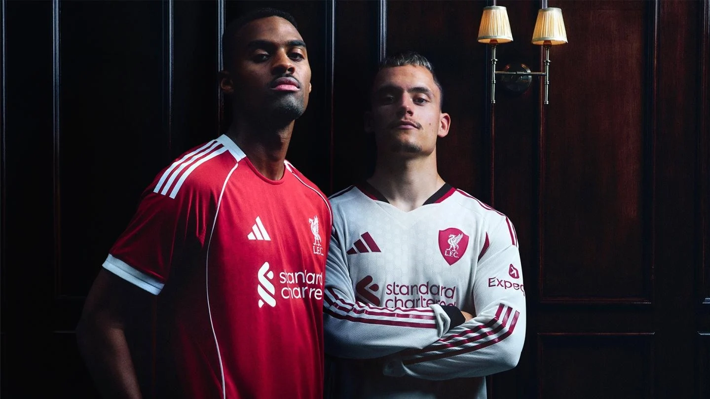 Liverpool kits.