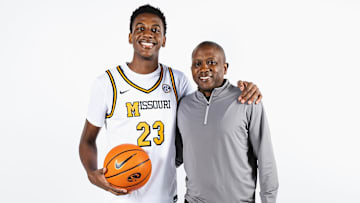 2026 4-Star Center Tristan Reed during his official visit to Columbia