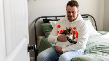 The Cat Dad Hoodie Image. Image credit to Felix Cat Insurance. 