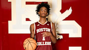2026 4-Star PG Trey Beamer during his official visit to Boston College