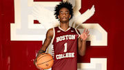 2026 4-Star PG Trey Beamer during his official visit to Boston College
