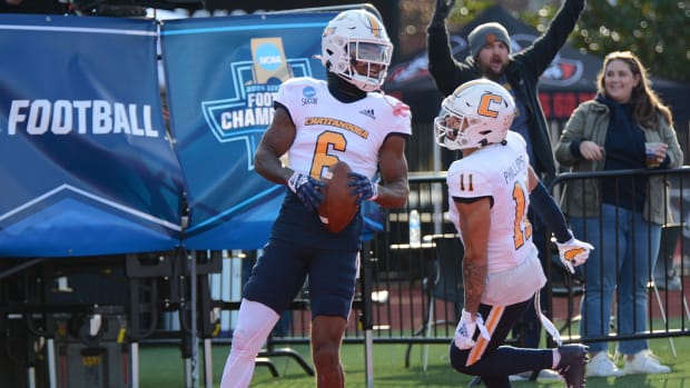 Chattanooga wide receiver Javin Whatley