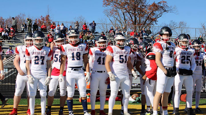 Spring Mills will face Hurricane in the WVSSAC Class AAAA high school football semifinals on Saturday. 