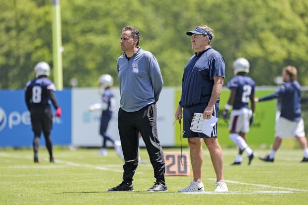 Fisch was a QB coach with the Patriots under Belichick, whom he visited in 2023.