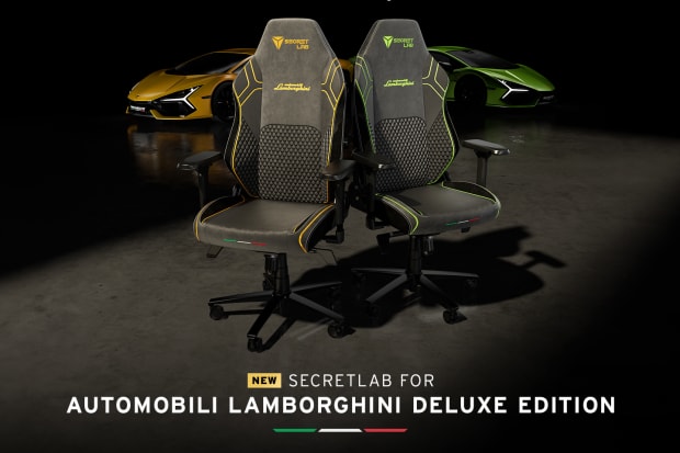 Lamborghini Teams Up With Secretlab to Launch Ultimate Gaming Chairs