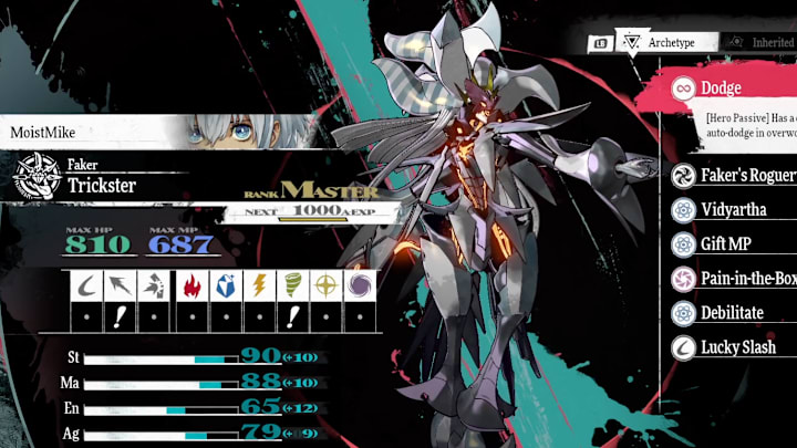 The Trickster Archetype from Metaphor: ReFantazio