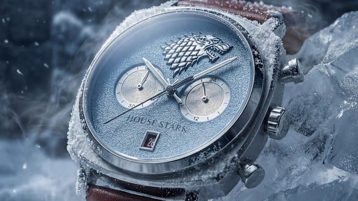 Filippo Loreti House Stark chronograph collection — Frostborn Blue