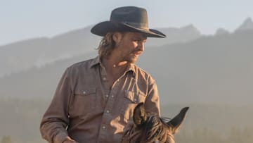 Y: MARSHALS (working title) (Premieres Sundays, Mid-Season, 9:00-10:00 PM), stars Luke Grimes as Kayce Dutton. With the Yellowstone Ranch behind him, Dutton joins an elite unit of U.S. Marshals, combining his skills as a cowboy and Navy SEAL to bring range justice to Montana, where he and his teammates must balance family, duty, and the high psychological cost that comes with serving as the last line of defense in the region's war on violence. Pictured: Luke Grimes as Kayce Dutton. Photo: