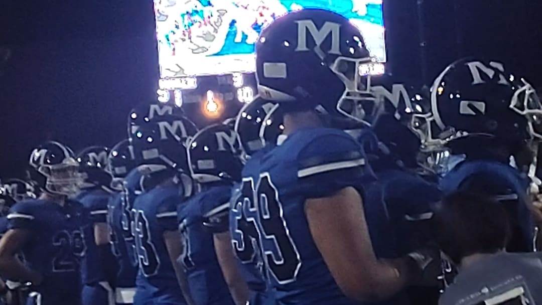 McCallie players watch from the sidelines in a game vs. Hebron Christian in 2025 at Spears Stadium in Chattanooga, TN, on Aug, 29 2025