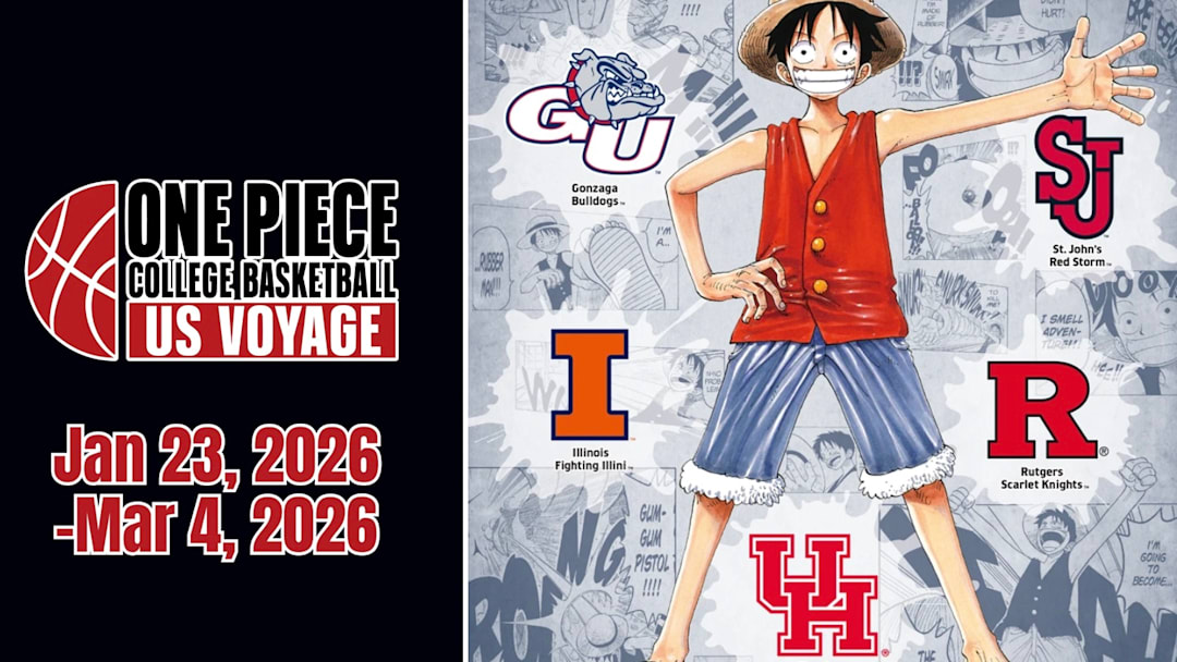 As part of the College Basketball Us Voyage, the legendary One Piece media franchise is teaming up with Rutgers Basketball. As part of the College Basketball Us Voyage, the legendary One Piece media franchise is teaming up with Rutgers Basketball.