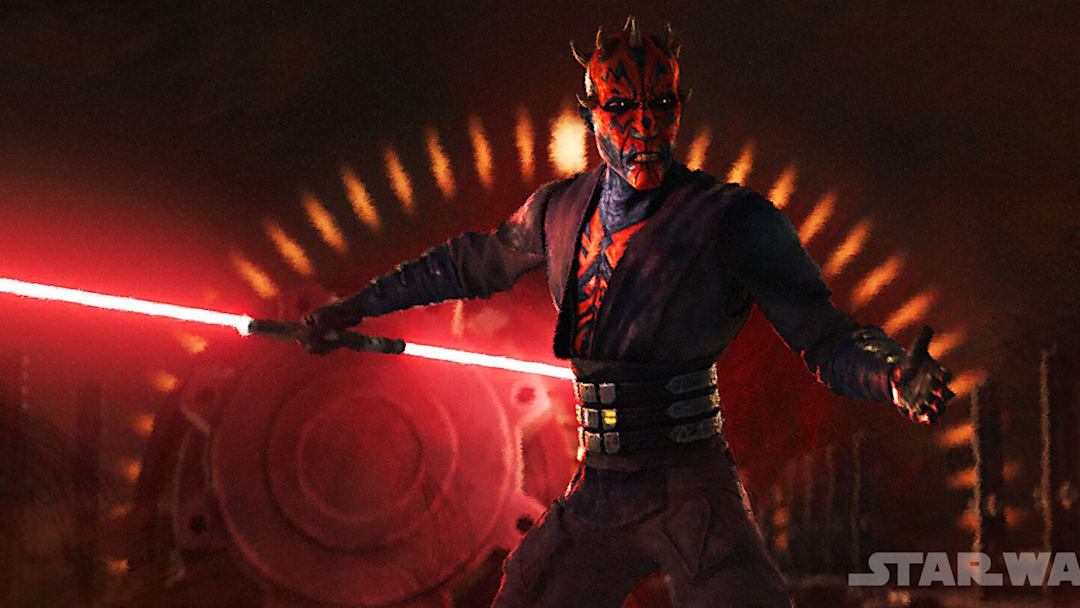 Darth Maul in SDCC 2025 first look at Star Wars Maul: Shadow Lord starring Sam Witwer. Image Credit: StarWars.com