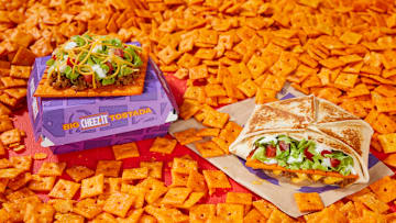 Taco Bell Cheez-It Crunchwrap Supreme and Tostada - credit: Taco Bell