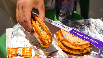 Taco Bell’s New Cheesy Street Chalupas Bring Cheesy Twist to the Classic Street Taco. Image Credit to Taco Bell. 