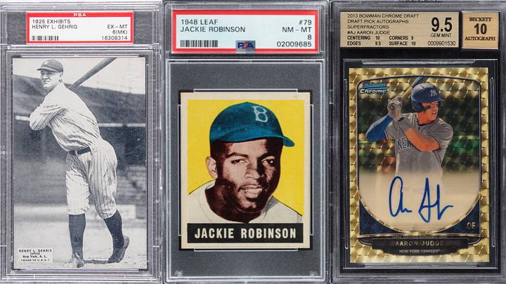 The Best Baseball Rookie Cards From Every Decade (featured). Photo by ON SI Collectibles