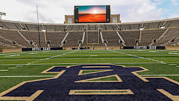 Recently renovated Notre Dame Stadium
