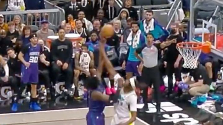 Williams scored with 0.2 left on the shot clock Williams scored with 0.2 left on the shot clock
