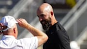 San Diego State Aztecs head coach Sean Lewis. 