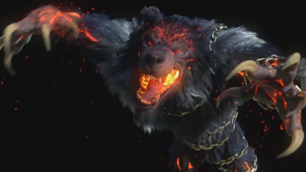 Norse god Fenrir in SMITE 2.