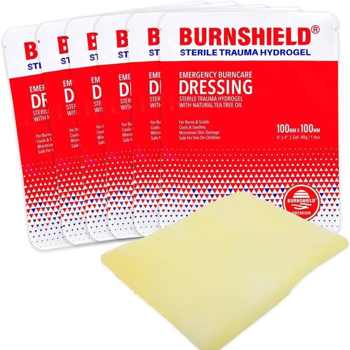 Best summer safety products: Burnshield Burn Dressings, Pack of 6