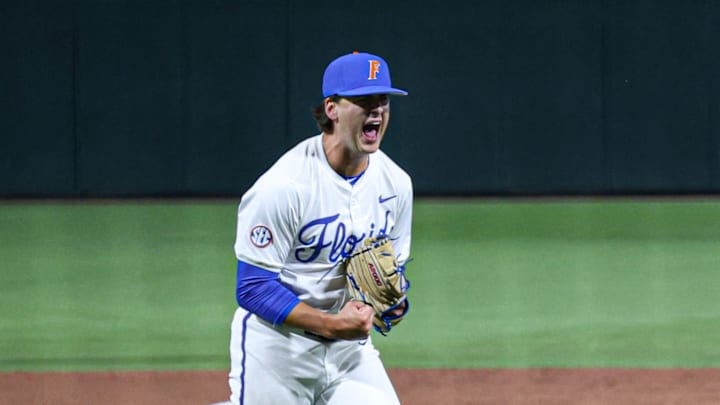Liam Peterson tied a program record with his career-high 11 strikeouts in Friday's win over Air Force. Liam Peterson tied a program record with his career-high 11 strikeouts in Friday's win over Air Force.