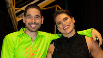 Alan Bersten and Ilona Maher