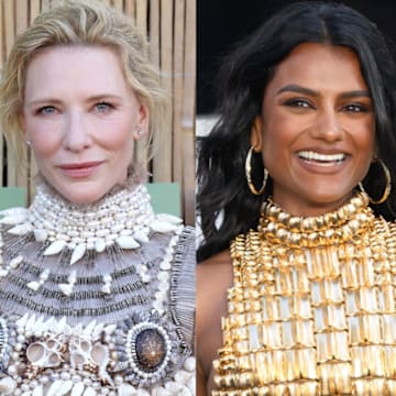 Cate Blanchett, Simone Ashley and Tate McCrae