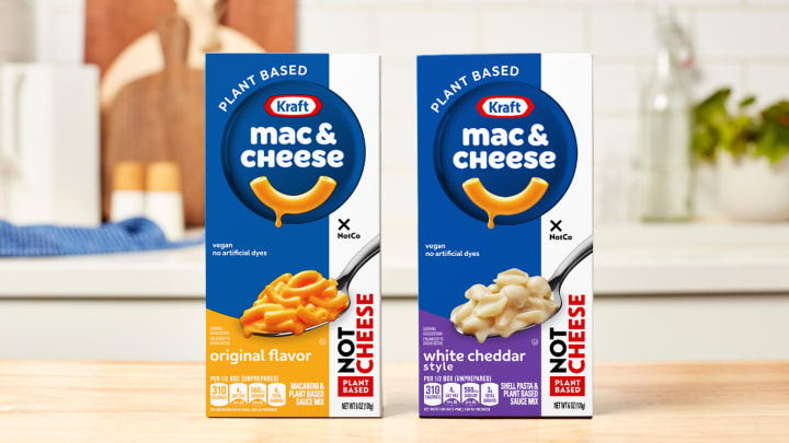Plant-Based KRAFT Mac & Cheese is HERE – Latest New Product from The Kraft Heinz Not Company. Image Courtesy of Kraft Mac & Cheese. 