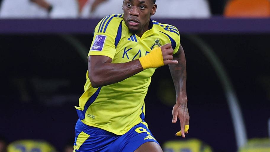 Jhon Duran in action for Al Nassr.