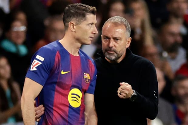 โรเบิร์ต เลวานดอฟสกี้ และฮันซี่ ฟลิค