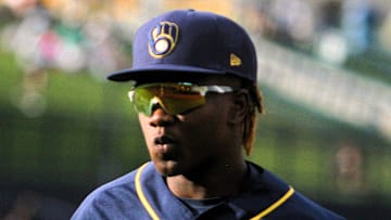 Milwaukee Brewers prospect Jesus Made runs off the field during the spring breakout game on March 17, 2025.