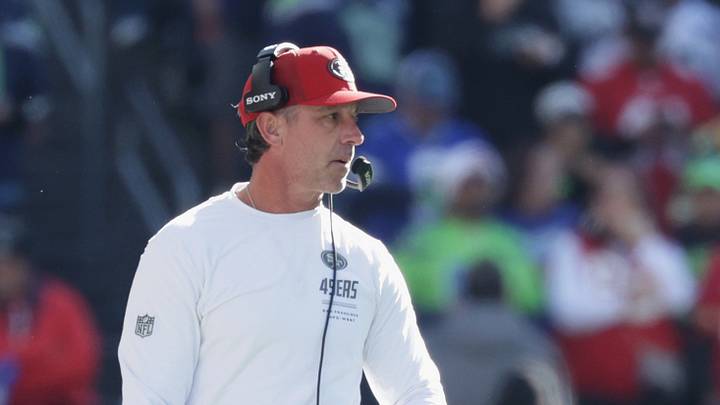 San Francisco 49ers head coach Kyle Shanahan