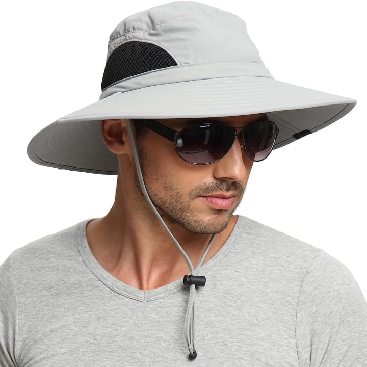 Best sun-safe products: The Einskey sun hat is pictured