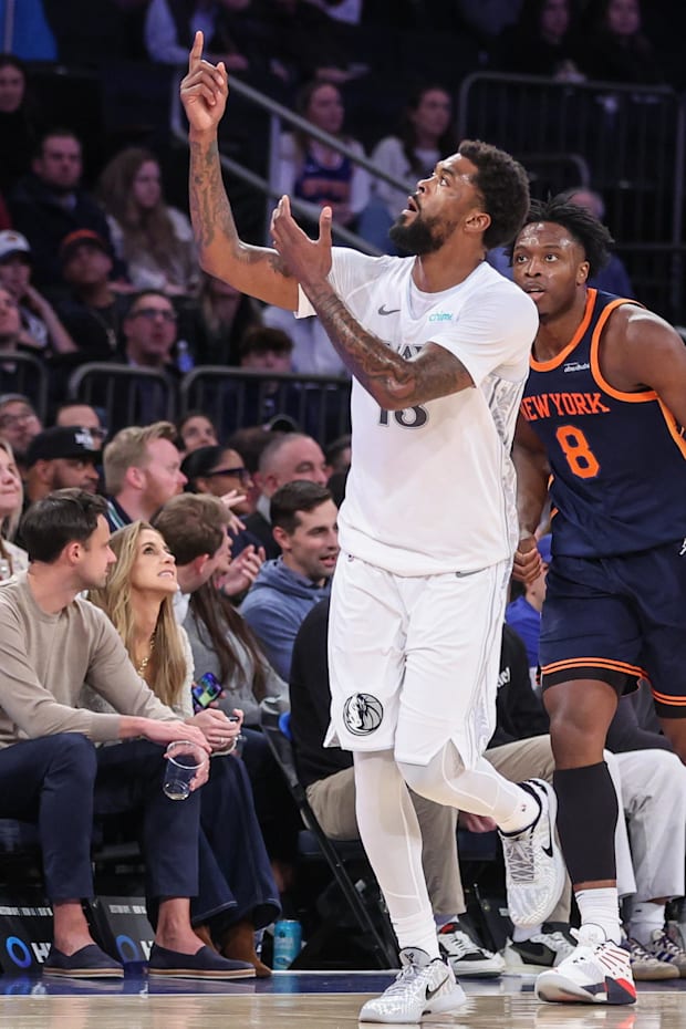 Dallas Mavericks forward Naji Marshall 