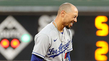 Los Angeles Dodgers infielder Mookie Betts