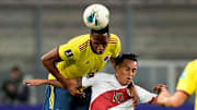 Colômbia e Peru se enfrentam a partir das 18h
