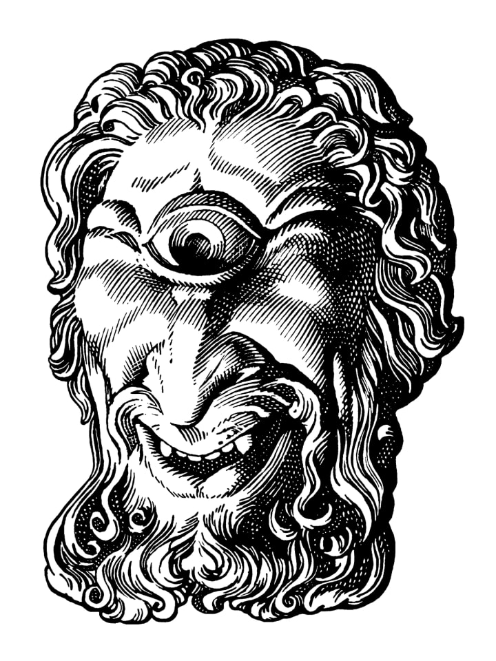 Illustration of a cyclops