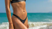 Woman on beach