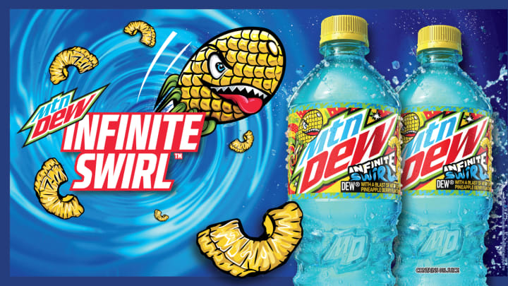 MTN DEW Infinite Swirl exclusively at 7-Eleven