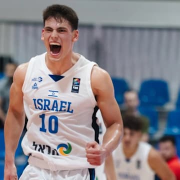 Omer Mayer at FIBA World Cup