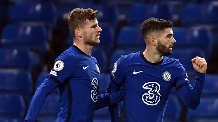 Timo Werner is one of the three Chelsea players Barcelona are looking at Timo Werner is one of the three Chelsea players Barcelona are looking at