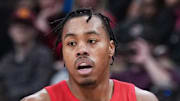 Toronto Raptors forward Scottie Barnes controls the ball against the Memphis Grizzlies.