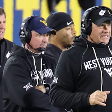 West Virginia University head coach Rich Rodriguez
