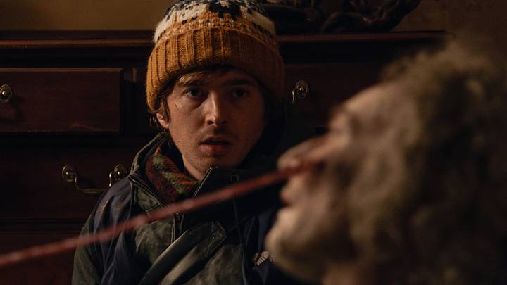 Austin Abrams stars in Constantin Film and Columbia Pictures RESIDENT EVIL, directed by Zach Cregger. 