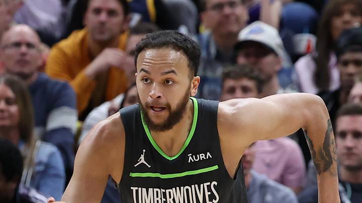 Mar 16, 2024; Salt Lake City, Utah, USA; Minnesota Timberwolves forward Kyle Anderson (1) brings the ball up the court against the Utah Jazz during the fourth quarter at Delta Center. Mandatory Credit: Rob Gray-Imagn Images