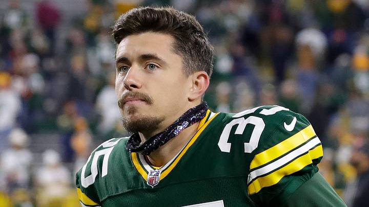 Green Bay Packers kicker Lucas Havrisik