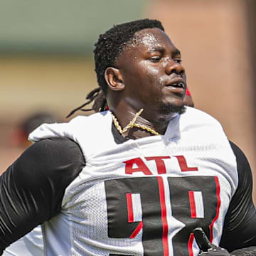 The Atlanta Falcons traded up in the 2024 NFL Draft to select Ruke Orhorhoro out of Clemson.